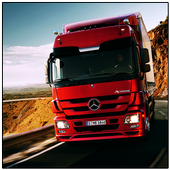 King of the Roads : MB Actros Truck Sim icon