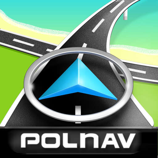 Polnav mobile Navigation icon