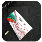 Visiting Card with Free Logo Maker icon