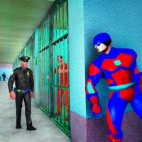 Superhero Robot Prison Escape on 9Apps