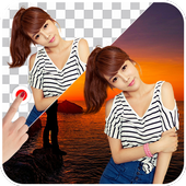 ikon Background Changer &amp; Auto Blur Background