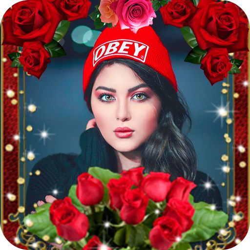 Lovely Flowers Photo Frame - Flower Frame icon