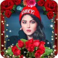 Lovely Flowers Photo Frame - Flower Frame