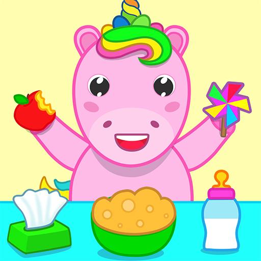 Poppy Unicorn Care Game: Pet Daycare icon