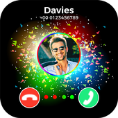 Цветной телефонный звонок - Цветная тема вызова иконка