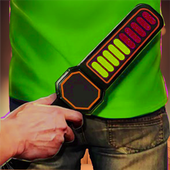 Metal Detector Simulated icon