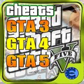 Cheat Update GTA 3,4,5 -2016 icon