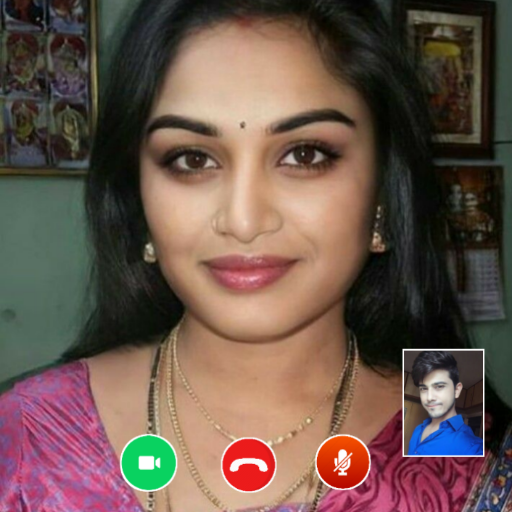 Indian Aunty Video Chat : Random Video Call icon