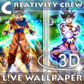Songoku Ultra instinct Live Wallpaper 3D on 9Apps