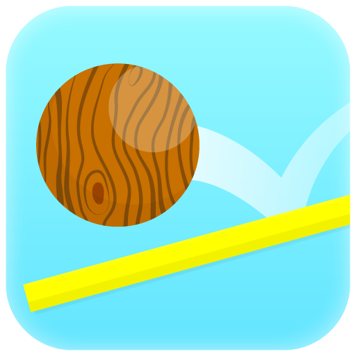 Ball is rolling. "Slope Toy" icon