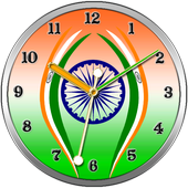 India Clock Live Wallpaper icon