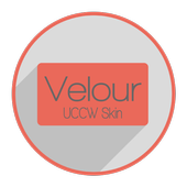 Velour Clock LITE (UCCW Skin) icon