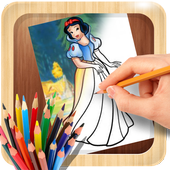 How to Draw Disney Princesses Characters icon