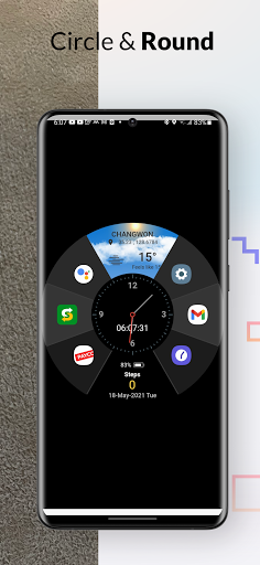 Circle Launcher for SmartWatch (Full AndroidOS) screenshot 3