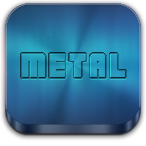 Metal Free(APEX NOVA GO THEME) icon