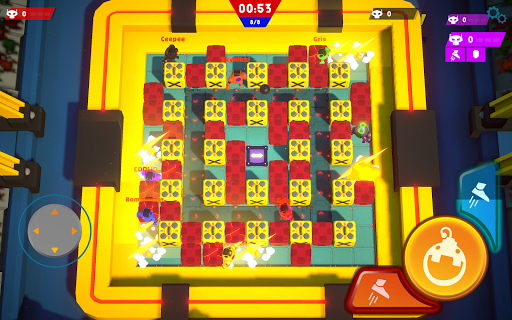 Bomb Bots Arena - Multiplayer Bomber Brawl screenshot 2