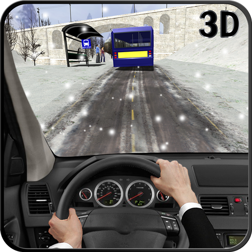 Off Road Snow Hill Bus Driver icon