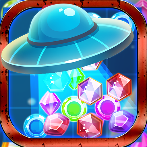 King Block Puzzles - UFO Alien Jewels Block Puzzle icon
