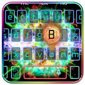 Live Neon Shockwave Keyboard Theme on 9Apps