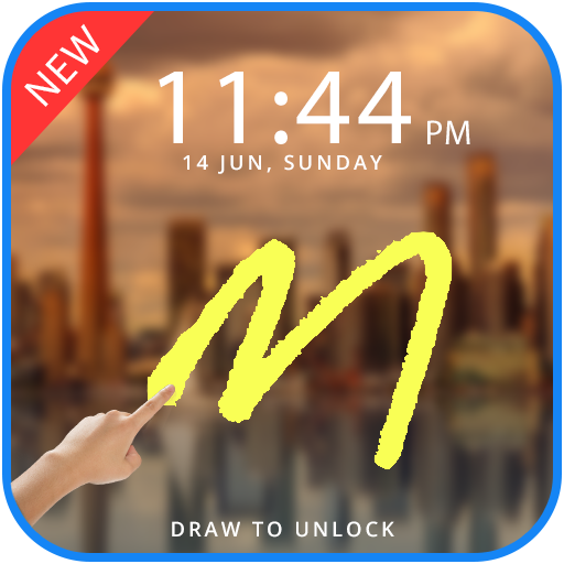 Letter Lock Screen - gesture Lock Screen icon