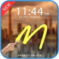 Letter Lock Screen - gesture Lock Screen