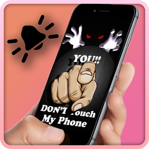 Don't touch my phone: Anti - theft device alarm icon