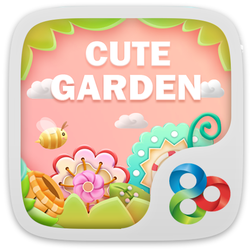 Cute garden GO Launcher Theme icon