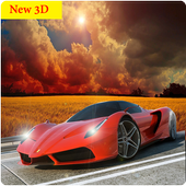 ikon Mobilnya mengendarai ekstrim