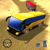Hill Drive Bus - hill station drive bus game icon
