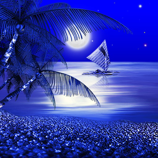 Night Beach Live Wallpaper icon