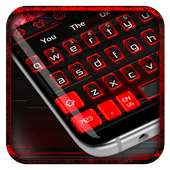 Tema Keyboard Merah Hitam on 9Apps