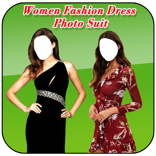 Women Fashion Dress Photo Suit icon
