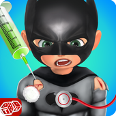 Superhero Kids ER Surgery Doctor- Hospital Games icon