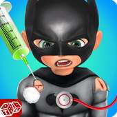 Superhero Kids ER Surgery Doctor- Hospital Games