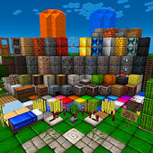 Texture Packs for Minecraft PE أيقونة