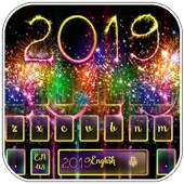 2019 New Year Fireworks Keyboard on 9Apps