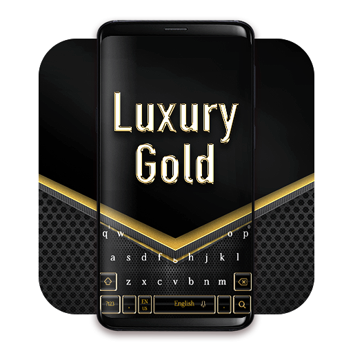 Luxury Black Keyboard icon