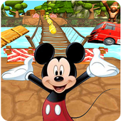 Temple Mickey Running Mouse icon