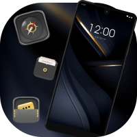 Abstract theme black golden supple on 9Apps