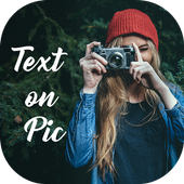 Text on Photo icon