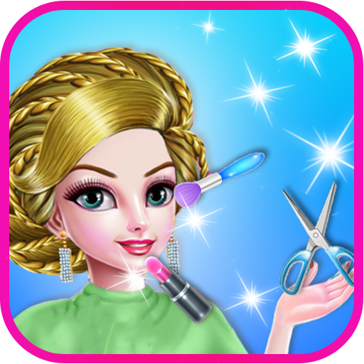 stylist fashion salon _ love  Hairstyle Makeover icon