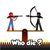 Stickman 100 ways to die : who is first ? icon