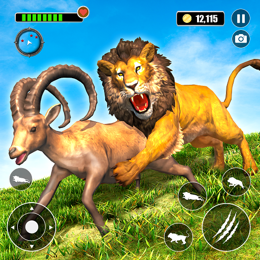 Angry Lion Simulator Lion Game icon