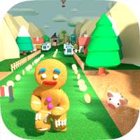 Candy Run: 3D Adventures pelari roti halia