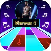 Maroon 5 Song for Piano Tiles Game icon