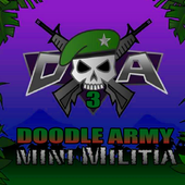 New Doodle Army 3 Mini Militia Cheat icon