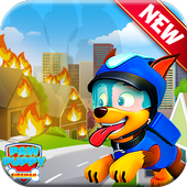 Paw Puppy Fireman icon