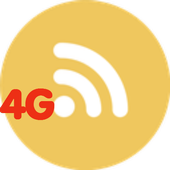 4G web browser internet free icon
