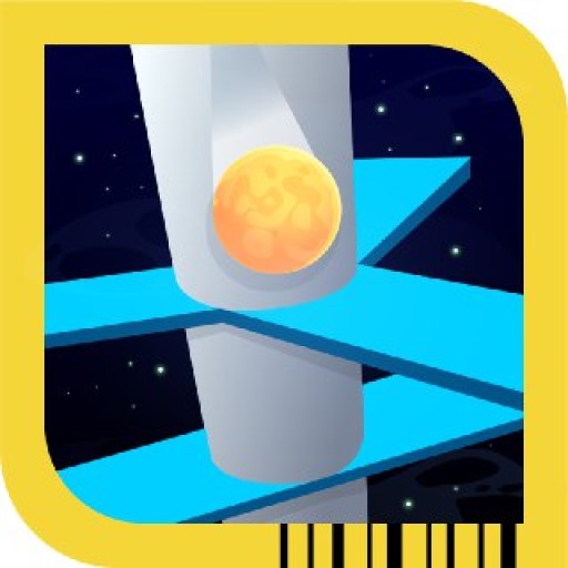 Cycle Way: break platforms - falling ball icon