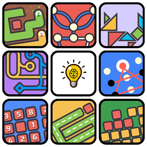 Brain Puzzledom : All in one icon